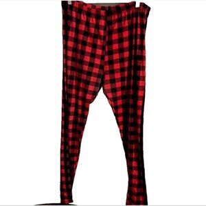 Now This | Red Tartan Jammie Pants